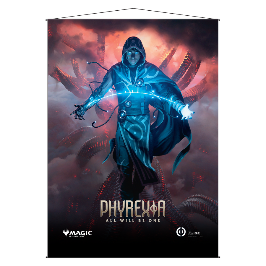 Magic: The Gathering - Wall Scroll - Phyrexia All Will Be One- Jace, the Perfected Mind