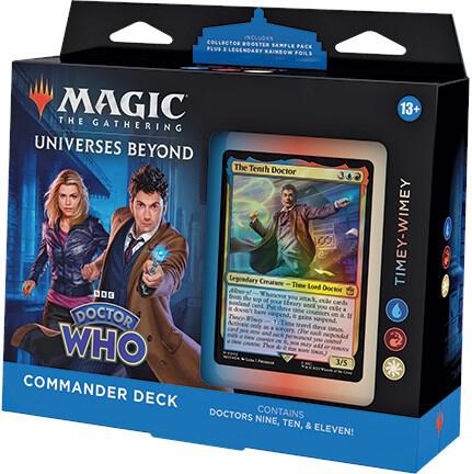 Doctor Who [WHO] - Timey-Wimey Commander Deck