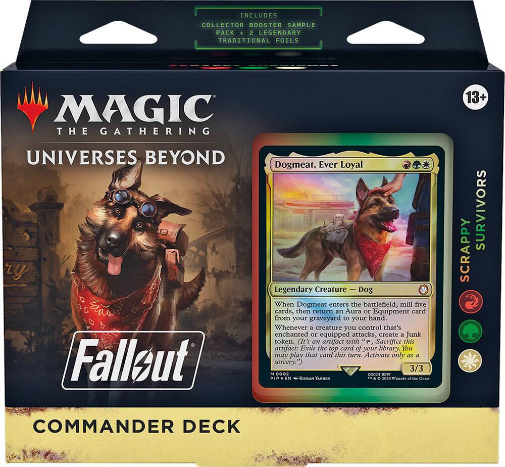 Fallout [PIP] Commander Deck - Scrappy Survivors