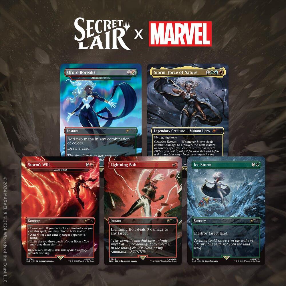 Storm - Rainbow Foil Edition - Secret Lair Drop Series