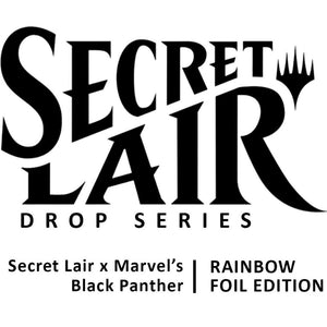 Black Panther - Rainbow Foil Edition - Secret Lair Drop Series