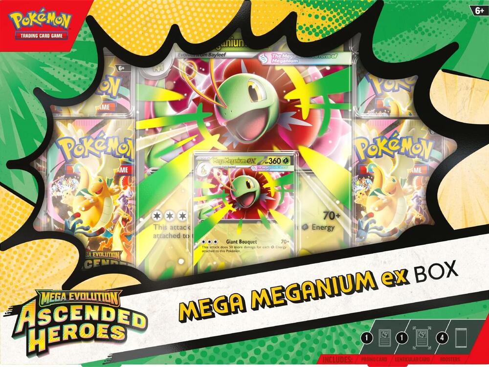 ME2.5 - Ascended Heroes Ex Box (Meganium, Feraligatr)