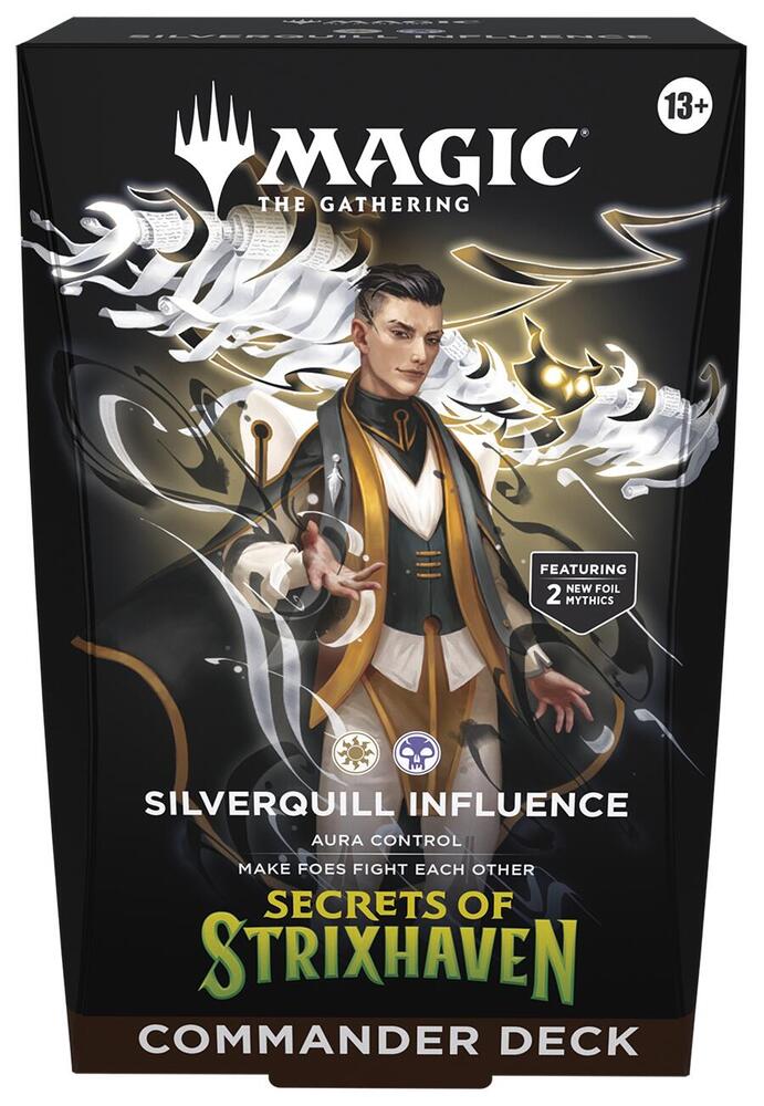 Secrets of Strixhaven [SOS]- Commander Deck - Silverquill Influence (Pre-order)