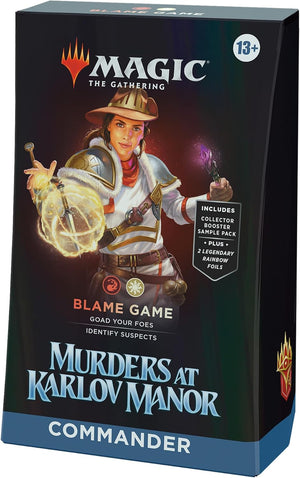Murders at Karlov Manor [MKM] - Blame Game Commander Deck
