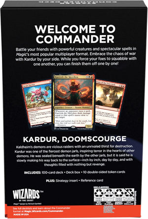Starter Commander Deck (SCD) - Chaos Incarnate