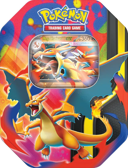 Pokemon Mega Charizard Y Tin