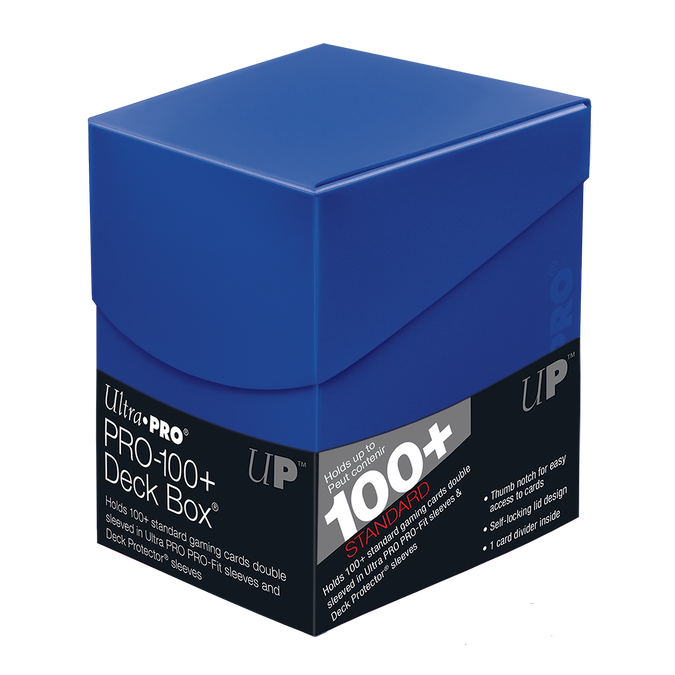 Ultra Pro Eclipse PRO 100+ Deck Box - Pacific Blue