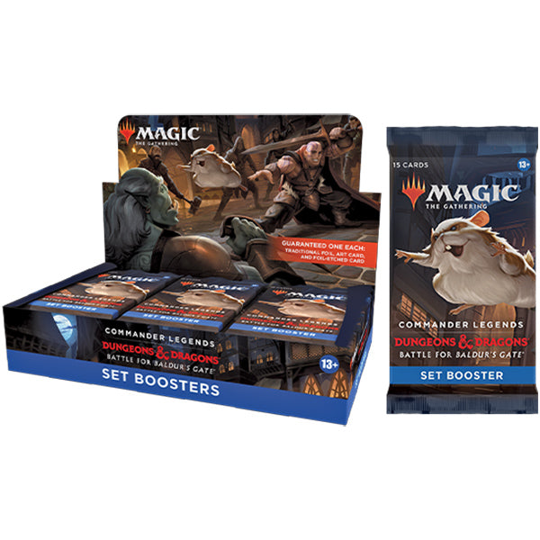 Commander Legends- Battle for Baldur's Gate [CLB] - Set Booster Display
