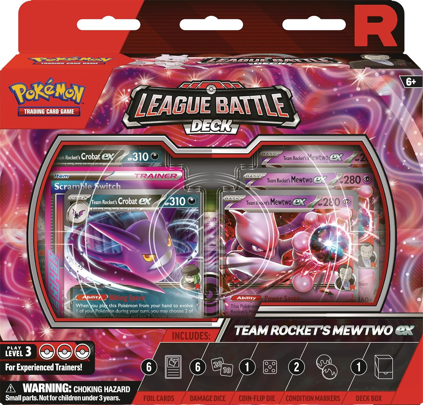 PKMN TEAM ROCKETS MEWTWO EX LEAGUE BATTLE DECK