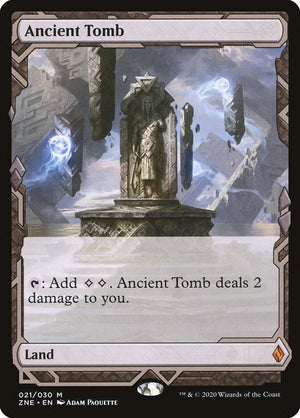 Ancient Tomb (#21) - Zendikar Rising Expeditions (ZNE) - Foil