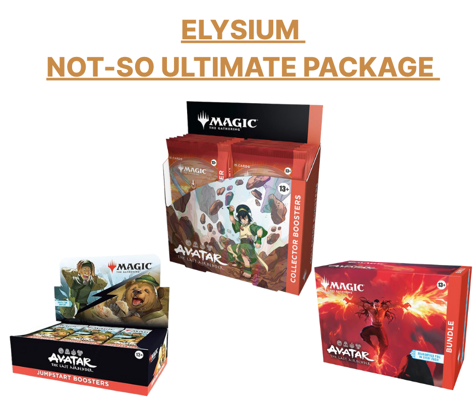 [Elysium Not- So Ultimate Package] Avatar [TLA] Collector Booster, Jumpstart Booster, Bundle (Pre-Order)
