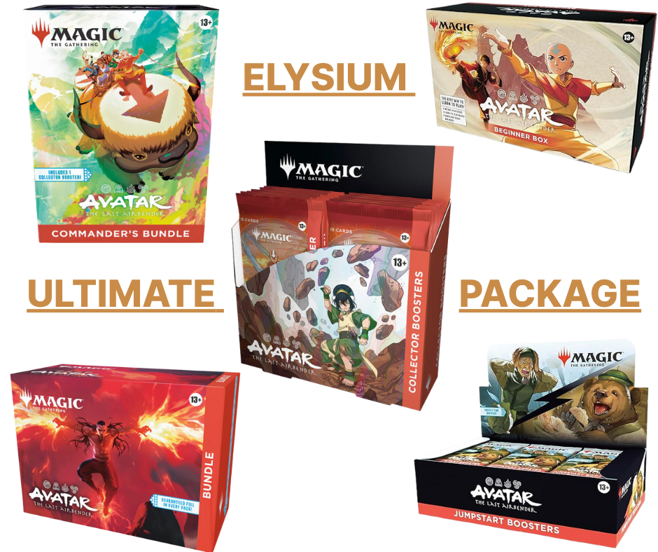 [Elysium Ultimate Package] Avatar [TLA] Collector Booster, Jumpstart Booster, Bundle, Commander Bundle, Beginner Box (Pre-Order)