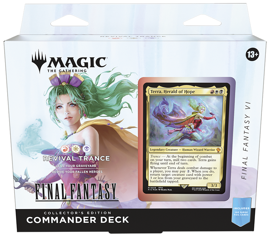 FINAL FANTASY Commander Deck - FINAL FANTASY VI Revival Trance (Collector's Edition) - Commander: FINAL FANTASY (FIC)