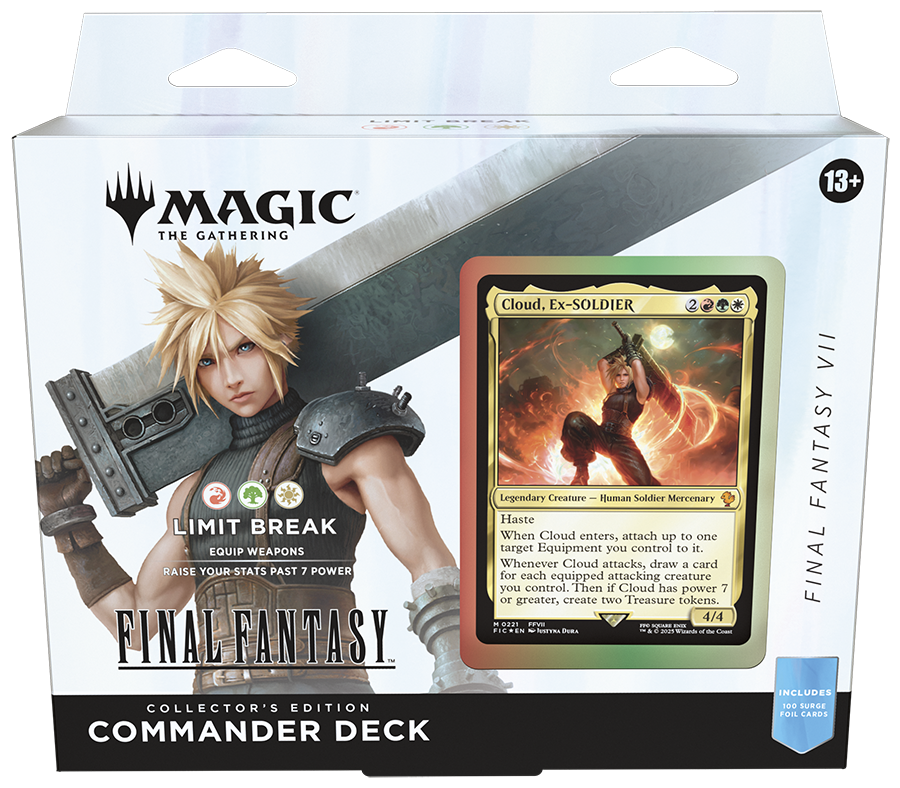 FINAL FANTASY Commander Deck - FINAL FANTASY VII Limit Break (Collector's Edition) - Commander: FINAL FANTASY (FIC)