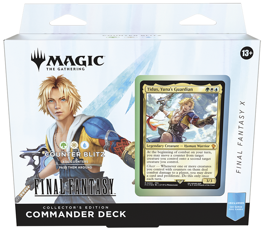 FINAL FANTASY Commander Deck - FINAL FANTASY X Counter Blitz (Collector's Edition) - Commander: FINAL FANTASY (FIC)