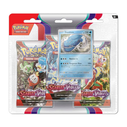 Scarlet & Violet [SV01] - Three Pack Blister & Dondozo Promo