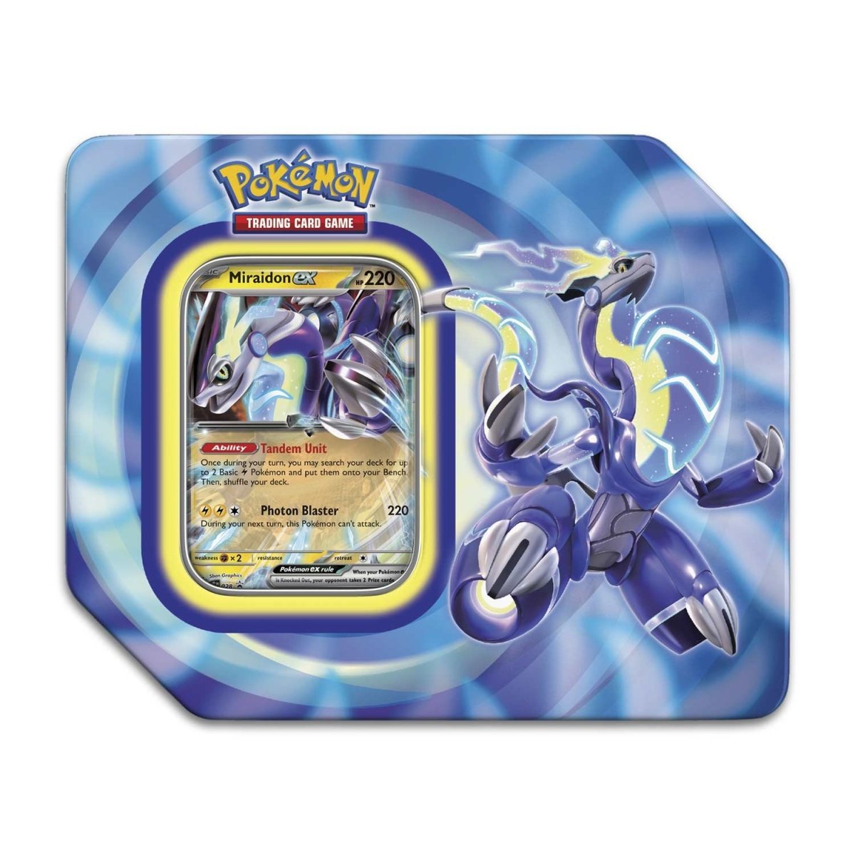Paldea Legends - Miraidon ex Tin
