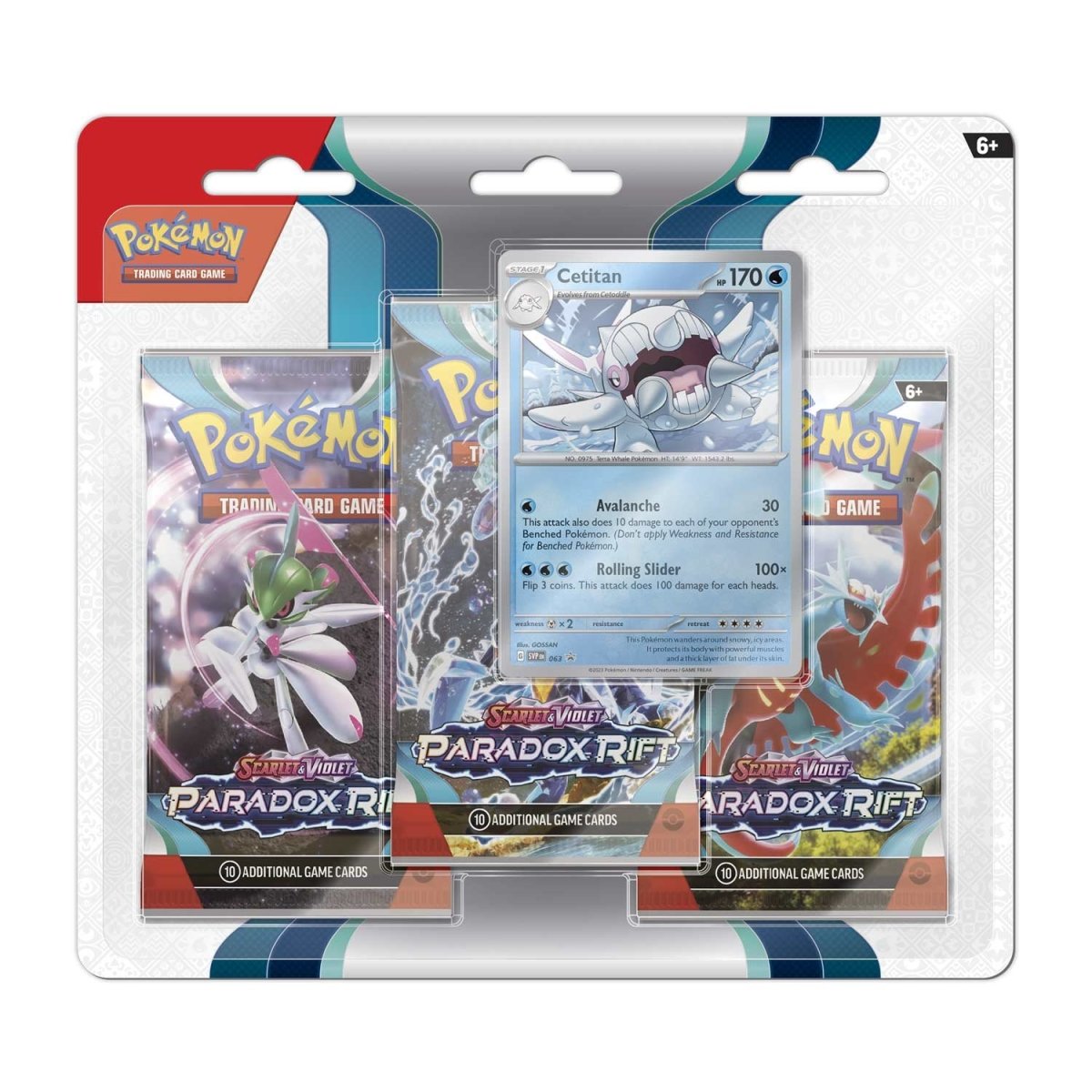 Paradox Rift [SV04] - Three Pack Blister & Cetitan Promo
