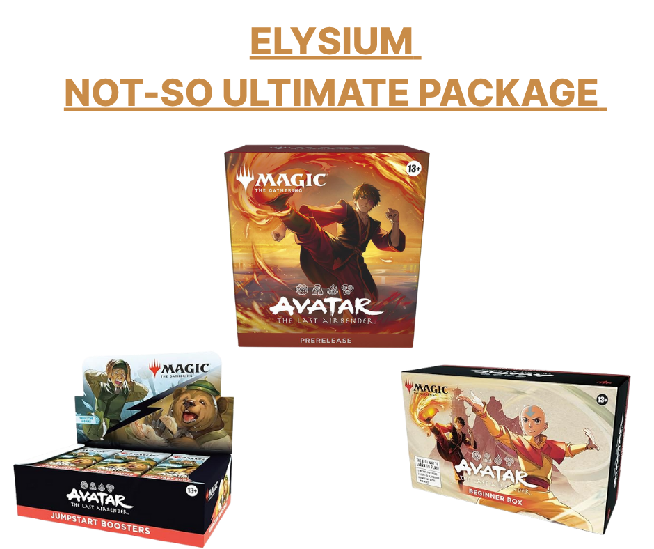 [Elysium Not- So Ultimate Package] Avatar [TLA] Pre-Release Kit, Jumpstart Booster, Beginner Box (Pre-Order)