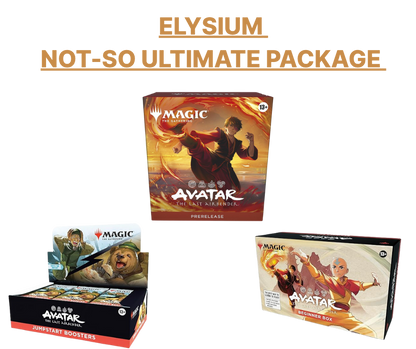 [Elysium Not- So Ultimate Package] Avatar [TLA] Pre-Release Kit, Jumpstart Booster, Beginner Box (Pre-Order)