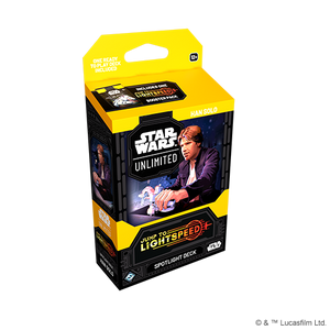 Star Wars: Unlimited - Jump to Lightspeed Spotlight Deck: Han Solo