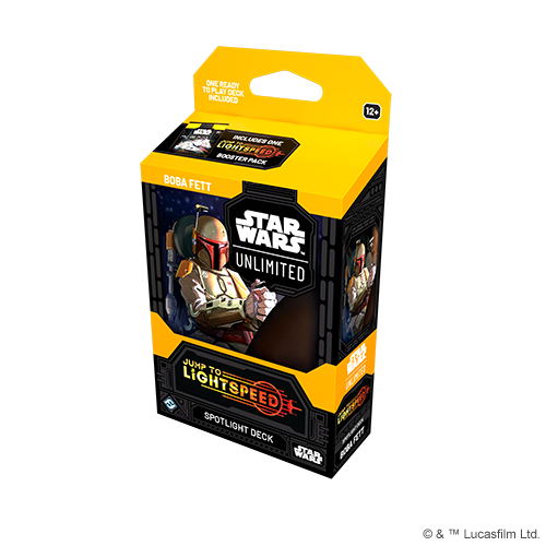 Star Wars: Unlimited - Jump to Lightspeed Spotlight Deck: Boba Fett