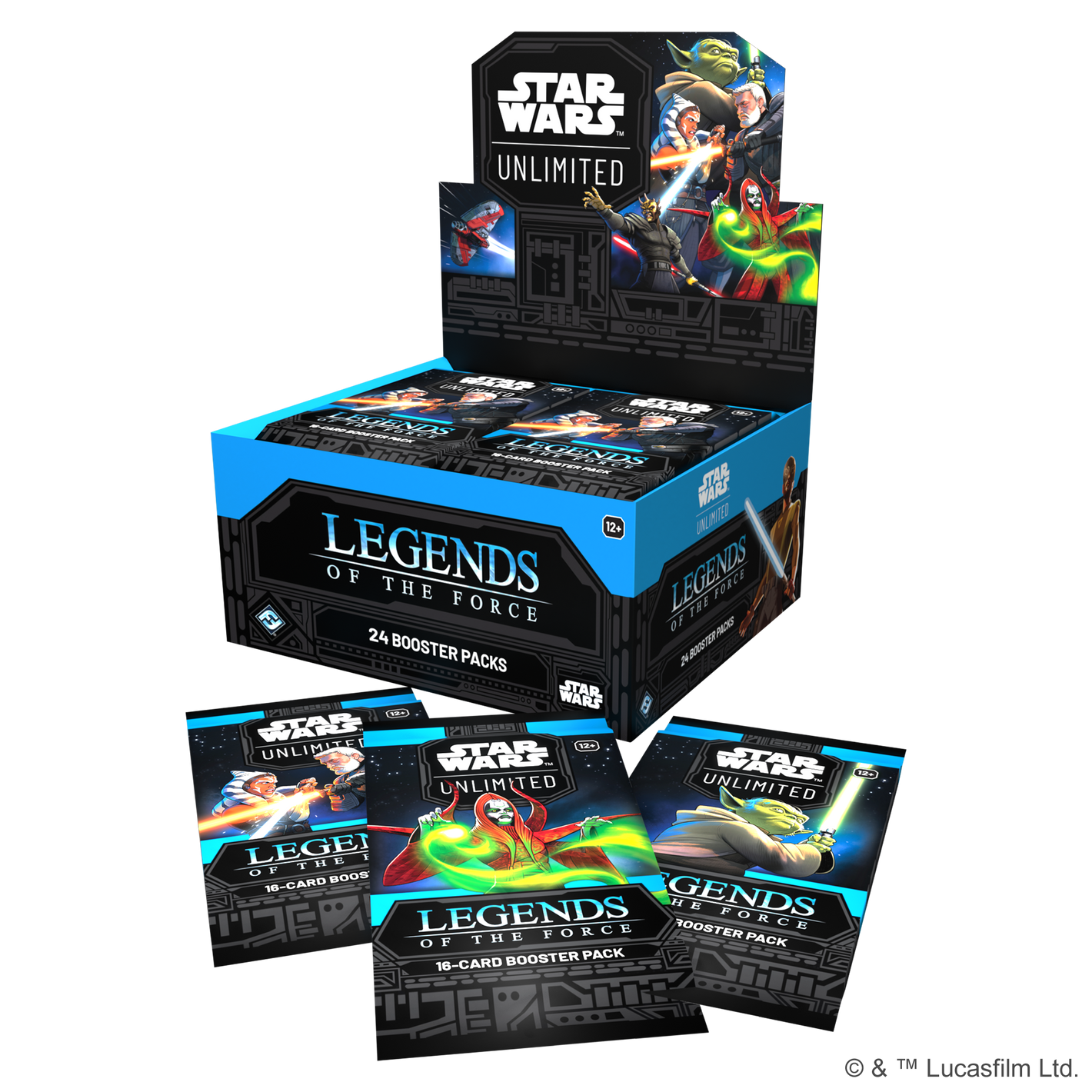 Star Wars - Legends of the Force Booster Display