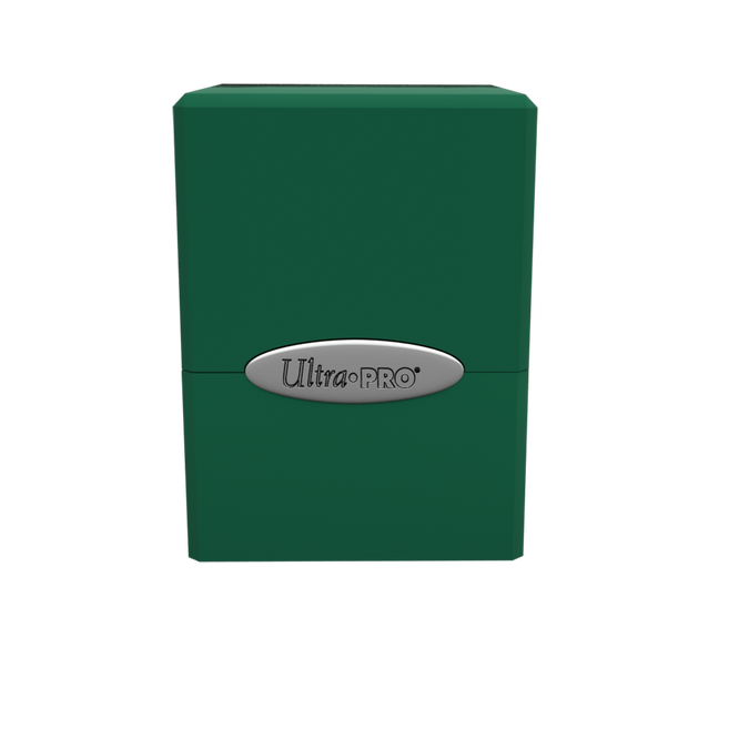 Ultra Pro Cube Satin Deck Box - Forest Green