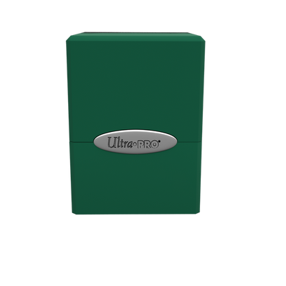 Ultra Pro Cube Satin Deck Box - Forest Green