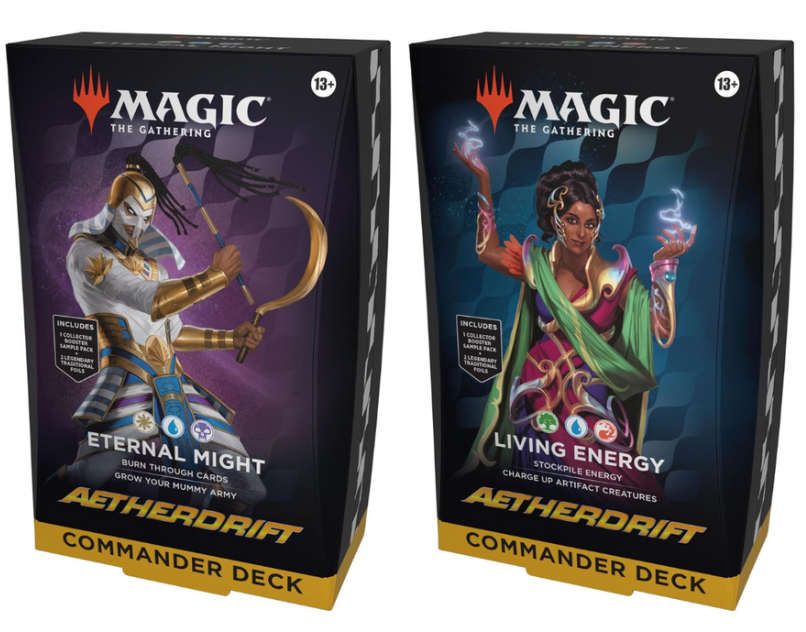 Aetherdrift [DFT] Commander Deck - Set of Two Decks