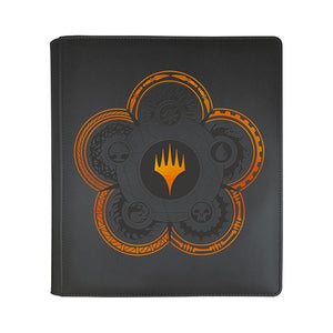 UltraPRO 12-Pocket Zippered Binder MTG - Mana Color Wheel