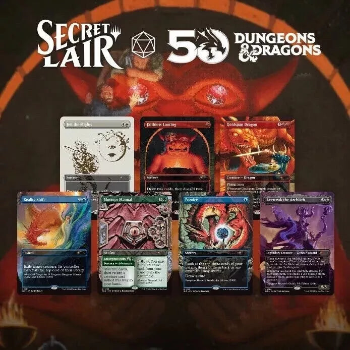 Dungeons & Dragons: An Exhibition of Adventure - Non-Foil Edition - Secret Lair Drop Series
