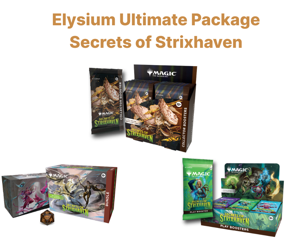 [Elysium Ultimate Package] - Secrets of Strixhaven [SOS] - (Pre-Order)