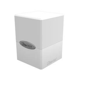 Ultra Pro Cube Satin Deck Box - Arctic White